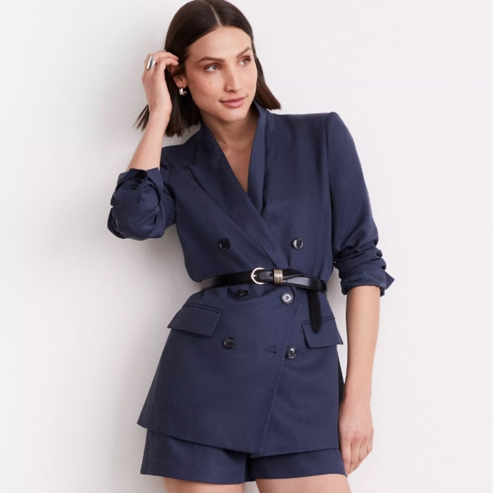 LOFT Versa Double Breasted Blazer